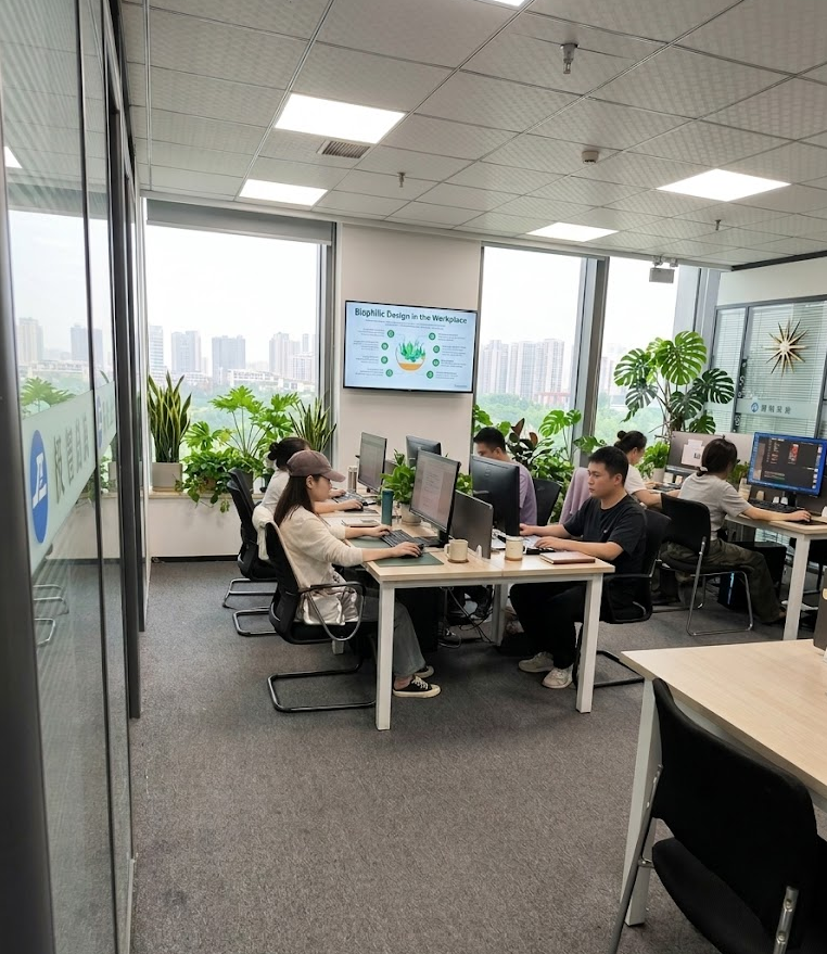 极智观澜公司办公场景一